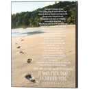 Dicksons Footprints 8 x 10 Inch Wood Decorative Wall Art Plaque