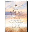 Dicksons When I Come Home To Heaven How Joyful Multicolor 10 x 8 MDF Decorative Wall Plaque Art Print Decoration