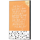 Dicksons Gosh You're So Beautiful Orange 13 x 8 MDF Decorative Wall Plaque Art Print Hanging Wall Decoration