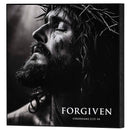 Dicksons Jesus Forgiven Colossians 2:13-14 Black and Grey MDF Decorative Wall Plaque 8 x 8 Inch
