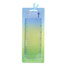 Dicksons 3-in-1 Christian Cross Design 7 x 2 Inch Clear Plastic Magnifier Bookmark and Ruler