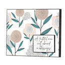 Dicksons Faithful Man Abound in Blessings Abstract Floral 8 x 10 MDF Decorative Wall Plaque