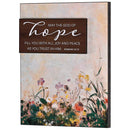 Dicksons Inspirational Christian Wall Art Stacked Plaque 14 x 14 Inch MDF Floral God of Hope