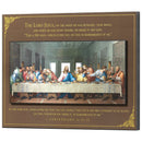 Dicksons The Last Supper In Remembrance Of Me Stacked Layers Multicolor 11 x 14 MDF Wall Plaque Art Print Decoration
