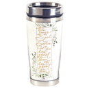Dicksons How Great Thou Art Green Foliage 16 ounces Stainless Steel Travel Tumbler