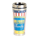 Dicksons Proud Air Force Family Patriot 16 ounce Stainless Steel Travel Tumbler