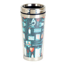 Dicksons Medical Serenity Prayer Teal 16 ounce Stainless Steel Travel Tumbler
