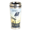 Dicksons Life of Christ Sunrise Silhouette 16 ounce Stainless Steel Travel Tumbler