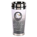 Dicksons Renew Their Strength Black and Grey 16 Ounce Stainless Steel Travel Tumbler