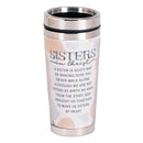 Dicksons Sisters In Christ, Sisters By Heart, Multicolor 16 Ounce Stainless Steel Insulated Travel Tumbler
