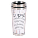 Dicksons Brothers In Christ, Brothers By Heart, Multicolor 16 Ounce Stainless Steel Insulated Travel Tumbler