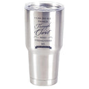 Dicksons Can Do All Things Through Christ Black 30 ounces Stainless Steel Travel Tumbler