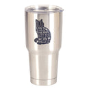 Dicksons Can't Buy Love Rescue It Cat 30 Ounce Stainless Steel Travel Tumbler