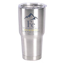 Dicksons Fe Grano De Mostaza Silver Tone 30 Ounces Stainless Steel Travel Tumbler