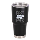 Dicksons Best Brother Ever, Bear Black/White 30 Ounce Stainless Steel Insulated Travel Tumbler