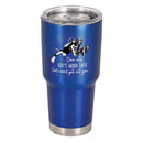 Dicksons Dive Into Gods Word, Blue 30 Ounce Stainless Steel Insulated Travel Tumbler