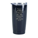 Dicksons All Things Work For Good Black 20 Ounce Stainless Steel Travel Tumbler