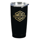 Dicksons Inspirational Encouraging Black 20 Ounce Stainless Steel Travel Mug Drink Hot Cold Tumbler