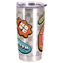 Dicksons Retro Grow In The Grace Stainless Steel Travel Tumbler with Lid 20 Ounce