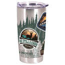 Dicksons Be Still and Know Psalm 46:10 Isaiah 58:1 Psalm 16:11 Stainless Steel Travel Tumbler with Lid 20 Ounce