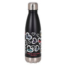 Dicksons Inspirational Christian Travel Sport Water Bottle, Hot or Iced Beverage, 17 Ounce Stainless Steel With Screw-On Lid Hearts Think on These Things