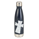 Dicksons Do All Things Black 17 Ounce Stainless Steel Sports Water Bottle