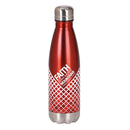 Dicksons Inspirational Christian Travel Sport Water Bottle, Hot or Iced Beverage, 17 Ounce Stainless Steel With Screw-On Lid Faith Can Move Mountains