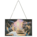 Dicksons Risen Empty Tomb Art Graphic Multicolor 8 x 5 Metal and Glass Suncatcher with Suction Cup Hanger