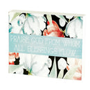 Dicksons From Whom All Blessings Flow Decorative Inspirational Multicolor 10 x 8 MDF Tabletop Plaque