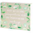 Dicksons Praise Perspective God's Promise In Waiting 10 x 8 MDF Wall Tabletop Sign Plaque