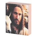 Dicksons Portrait Head Of Christ, Multicolor 4 x 3 Inch MDF Wood Tabletop Block Sign Plaque