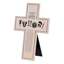 Dicksons Inspirational Christian Cross Wall Sign Tabletop Plaque 7 x 10 Inch Resin Full Armor of God