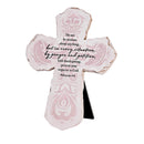 Dicksons Inspirational Christian Cross Wall Sign Tabletop Plaque 5.25 x 7 Inch Resin Do Not Be Anxious