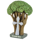 Dicksons Jeremiah 29:11 Mini Green Tree 4.25 inch Resin Table Top Décor