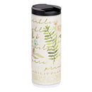 Dicksons Inspirational Christian Travel Tumbler Cup, Mug With Leak-Proof Lid 20 Ounce Double-Wall Vacuum Insulated Stainless Steel Floral Whatever Is True