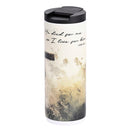 Dicksons Inspirational Christian Travel Tumbler Cup, Mug With Leak-Proof Lid 20 Ounce Double-Wall Vacuum Insulated Stainless Steel Died for Me Live for Him