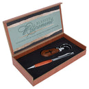 Dicksons Blessed Retirement Natural Brown 7 x 4 Inch Pen and Key Chain Boxed Set