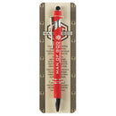 Dicksons I Know I Can Do All Things Whenever I Trust In You Red 5 x 0.5 Metal Pen With Decorative Bookmark