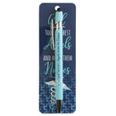 Dicksons God Took Best Angels Made Nurses Blue 5.5 inch Metal Ballpoint Pen