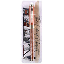 Dicksons The Life Of Christ Brown and Gold Tone 6 Inch Pen Faith Inspiring Pen and Book card Set