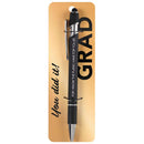 Dicksons Inspirational Christian Ballpoint Pen Encouraging Graduation Keepsake With Stylus Tip and Presentation Card Metal Grad For I Know the Plans