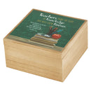 Dicksons Teachers Plant Seeds Knowledge Green 9 inch MDF Keepsake Photo Box