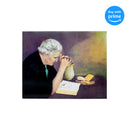 Dicksons Praying Wise Woman Over Bible Taupe Tones 16 x 20 Cardboard Wall Sign Plaque