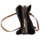 Caramel Brown Cross X-Large Faux Leather Bible Cover with Shoulder Straps