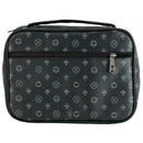 Matte Black Cross Large Faux Leather Bible Cover with Handle