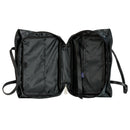 Matte Black Cross X-Large Faux Leather Bible Cover with Shoulder Straps