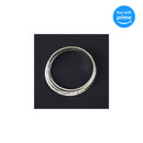 Dicksons Lord is My Shepherd Psalm 23 Womens Silver Plated Double Mobius Bracelet