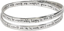 Double Mobius Bracelet - Complete Serenity Prayer
