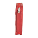 Matte Navy Blue Stitched Cross 8 x 6 Fabric  Zippered Bible Cover Case with Handle, Compact