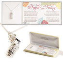 Dicksons Silver Plated I Said a Prayer for You Today Prayer Box 18 inch Chain